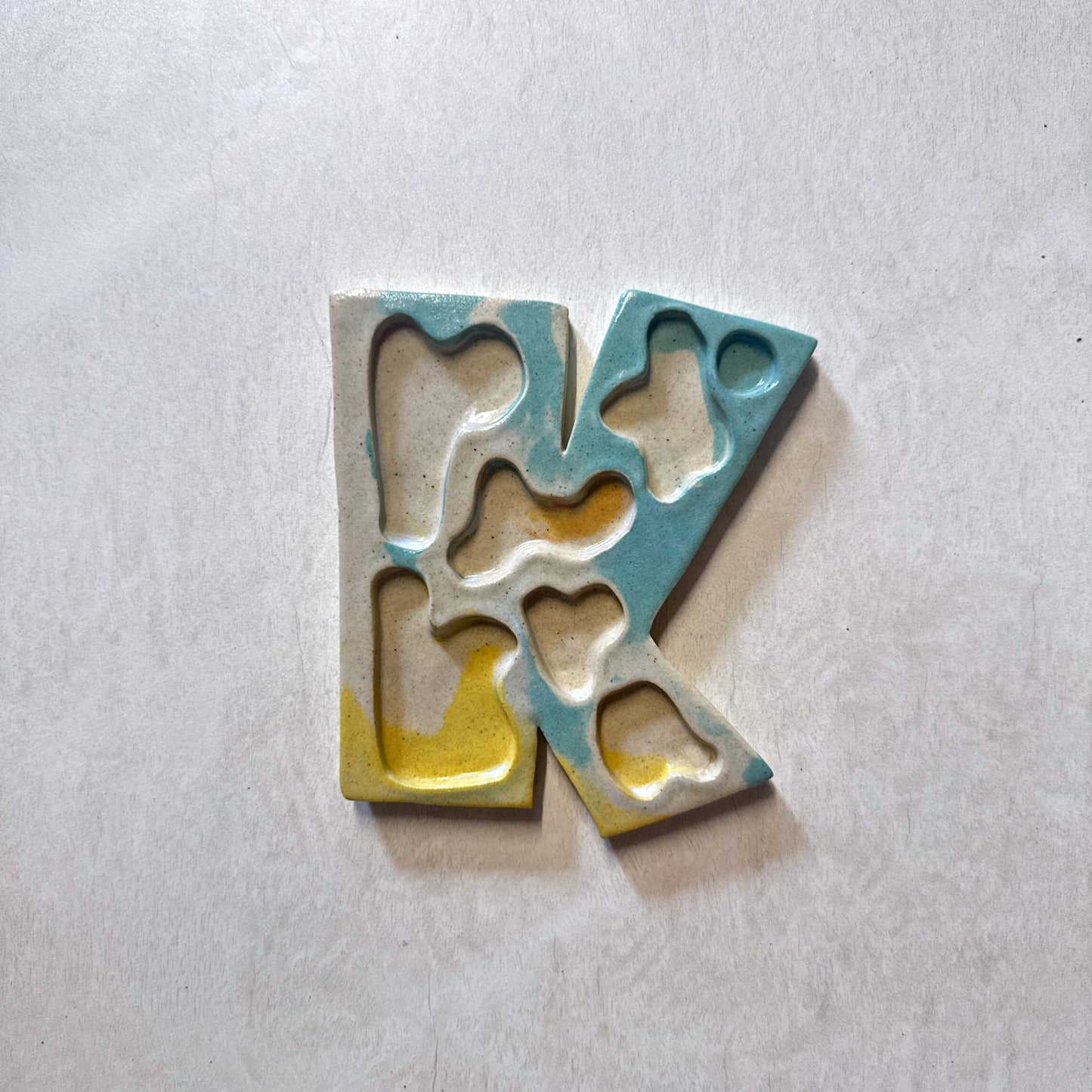 K Monogram Palette