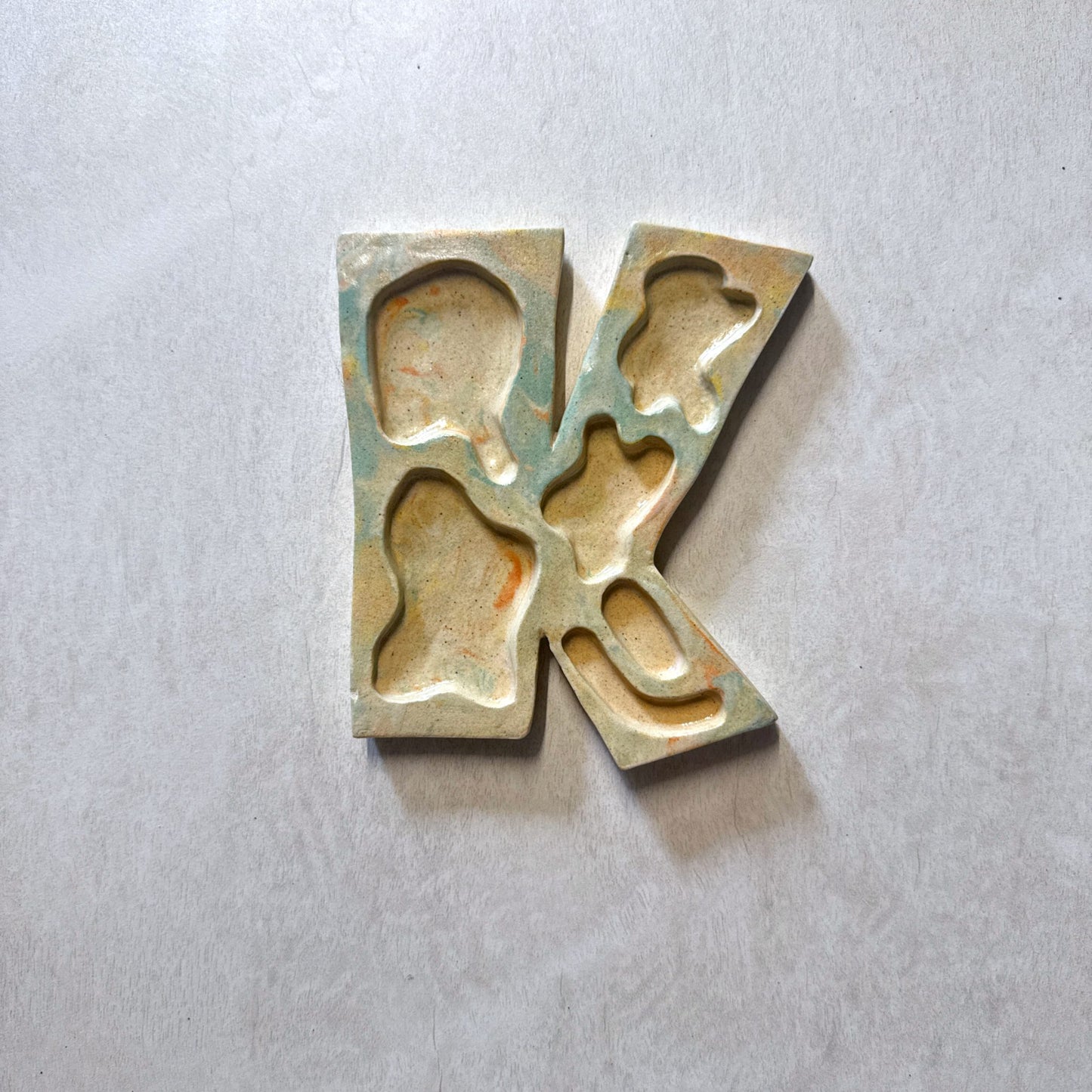 K Monogram Palette
