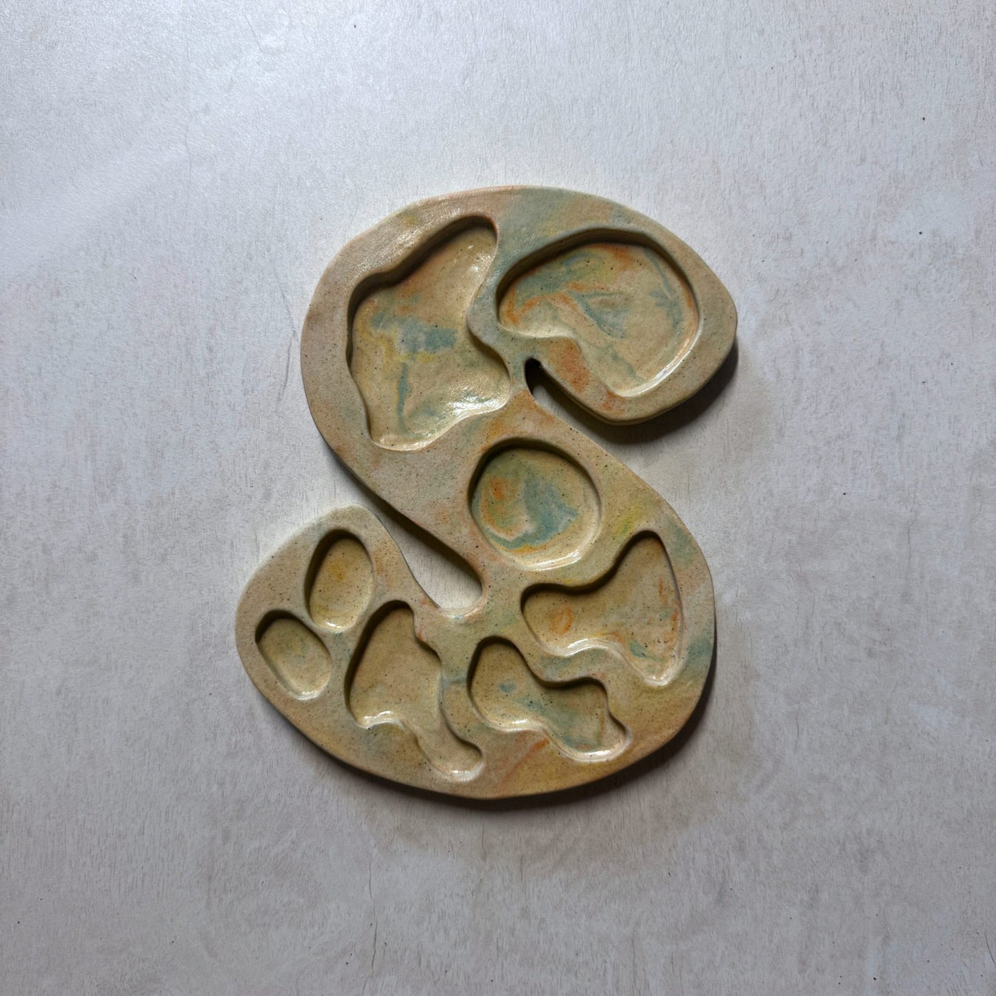 S Monogram Palette