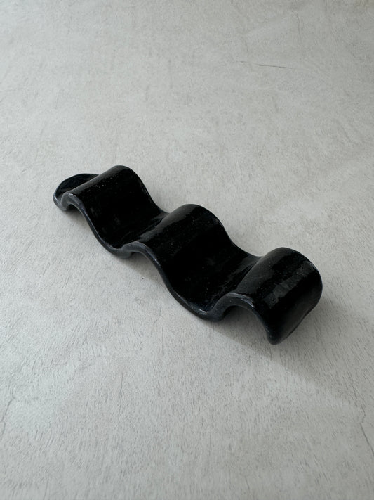 Wave Paint Brush Holder
